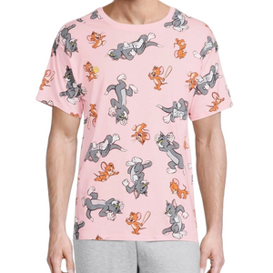 Tom and jerry Mens T-shirt size M 38-40 GUC..